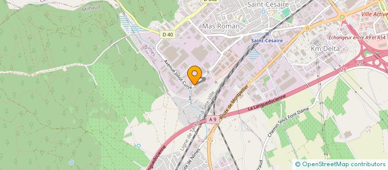 localisation de l'entreprise GLC LOGISTIQUE  NIMES