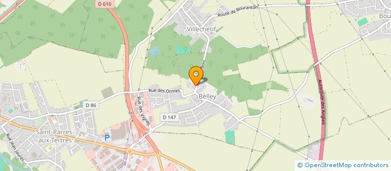 localisation de l'entreprise GLC PV à VILLECHETIF