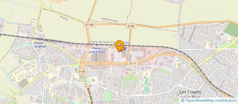 localisation de l'entreprise GLC SAS à SAINT-GERMAIN-EN-LAYE