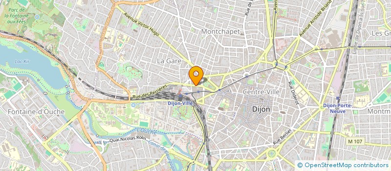localisation de l'entreprise GLD 21 à DIJON