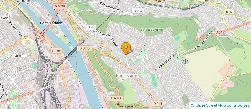 localisation de l'entreprise GLD  BONSECOURS