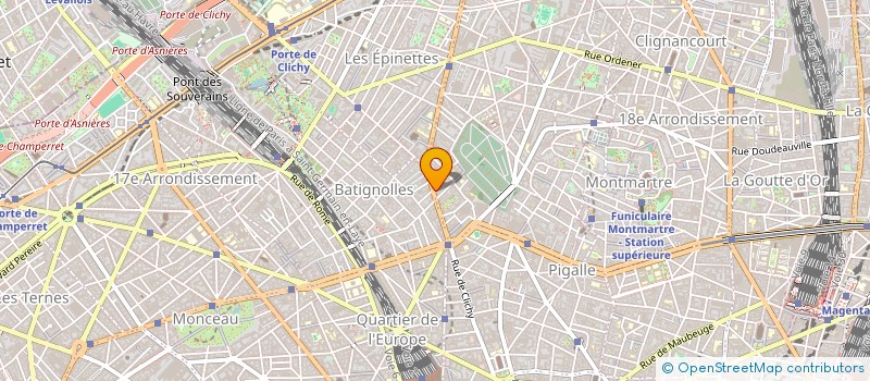 localisation de l'entreprise GLD 80  PARIS