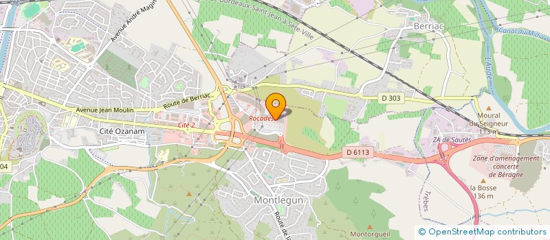 localisation de l'entreprise GLD  CARCASSONNE