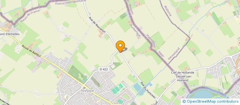 localisation de l'entreprise GLD ASSOCIES  NIEPPE