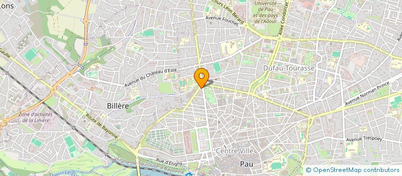 localisation de l'entreprise GLD PAU à PAU