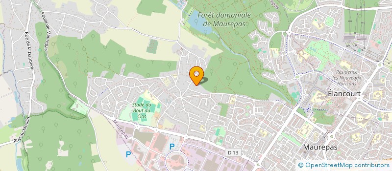 localisation de l'entreprise GLD RENOVATION  MAUREPAS