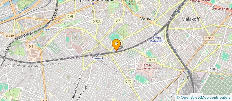 localisation de l'entreprise GLDC  PARIS