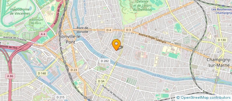 localisation de l'entreprise GLDF MULTIMEDIA à JOINVILLE-LE-PONT