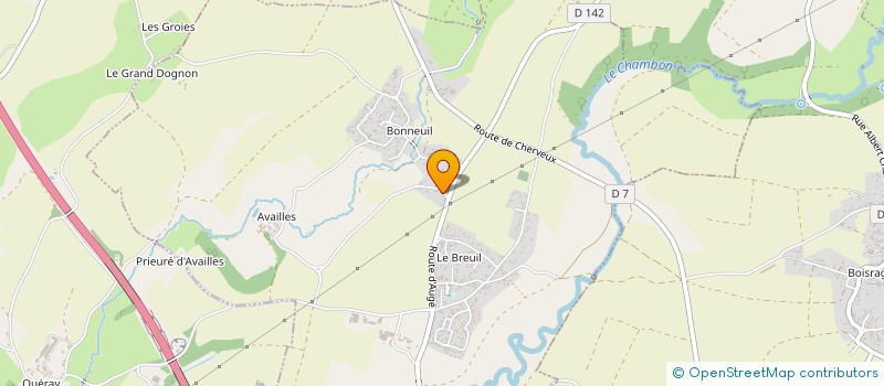 localisation de l'entreprise GLDM  FRANCOIS