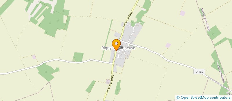 localisation de l'entreprise GLE - TECHELEC  RIGNY-LA-NONNEUSE