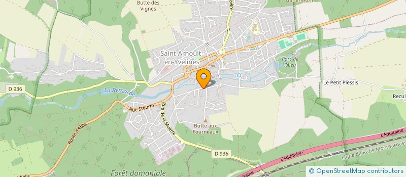 localisation de l'entreprise GLEAM  SAINT-ARNOULT-EN-YVELINES