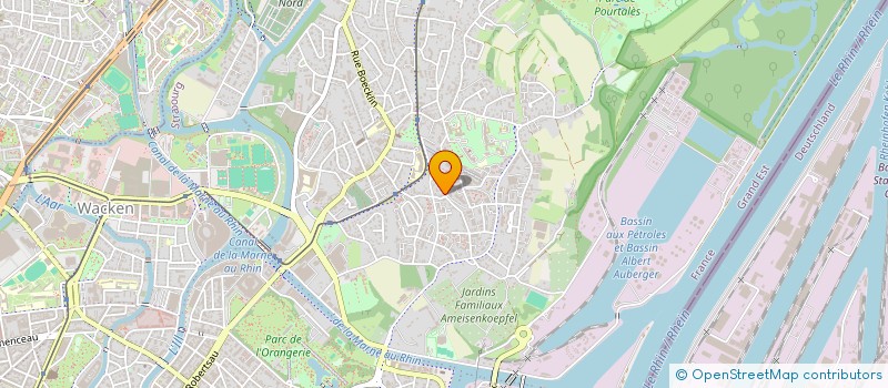 localisation de l'entreprise GLEAM AGENCY à STRASBOURG