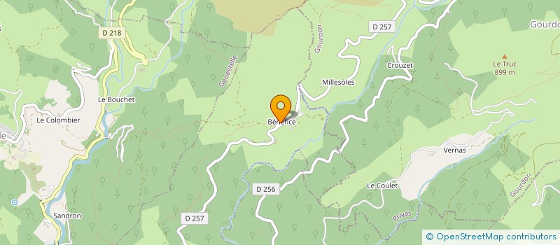 localisation de l'entreprise GLEIZAL JULIEN à SAINT-ANDEOL-DE-VALS