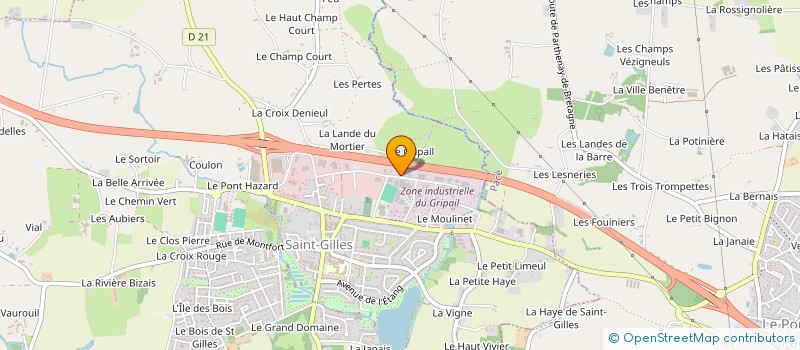 localisation de l'entreprise GLEMEE CARAVANES à SAINT-GILLES