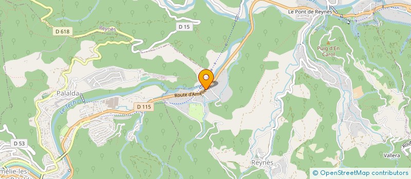 localisation de l'entreprise GLEMINFO  REYNES