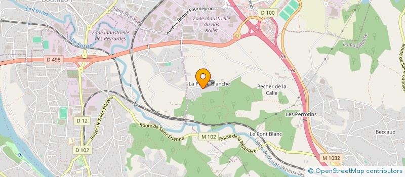localisation de l'entreprise GLEMM à LA FOUILLOUSE