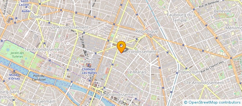 localisation de l'entreprise GLEN COMMUNICATION à PARIS