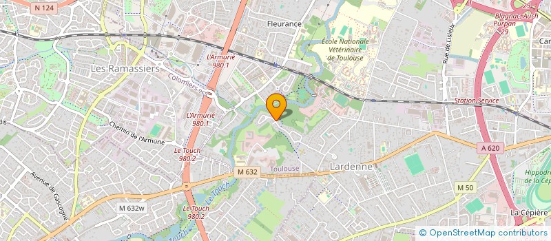 localisation de l'entreprise GLEN IMMO à TOULOUSE
