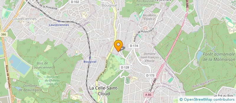 localisation de l'entreprise GLENAN  BOUGIVAL