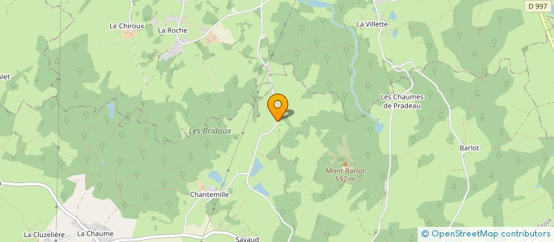 localisation de l'entreprise GLENARD  TOULX-SAINTE-CROIX