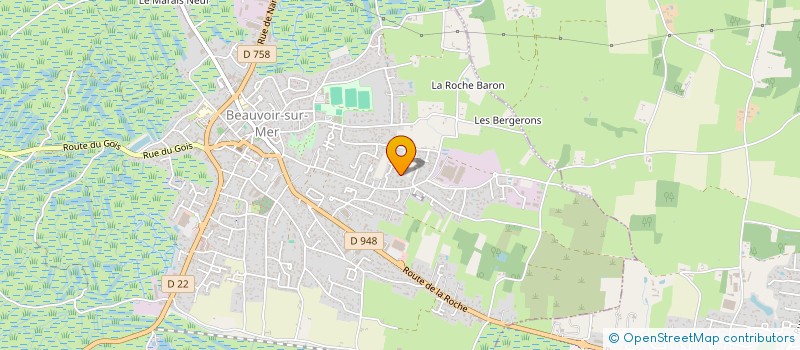 localisation de l'entreprise GLENASTON  BEAUVOIR-SUR-MER