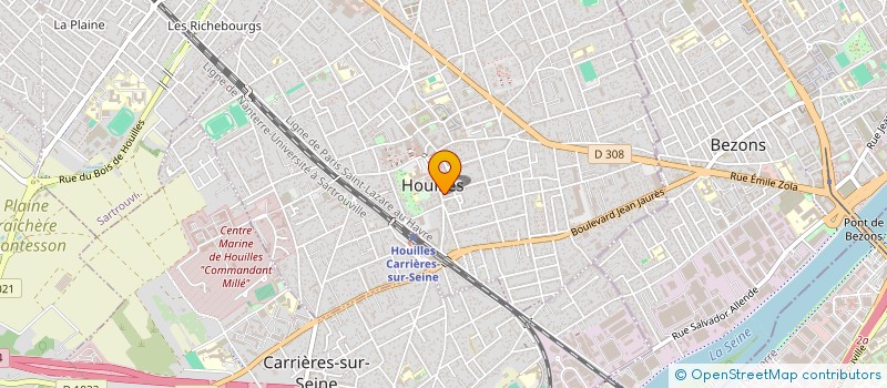 localisation de l'entreprise GLENBEIGH  HOUILLES