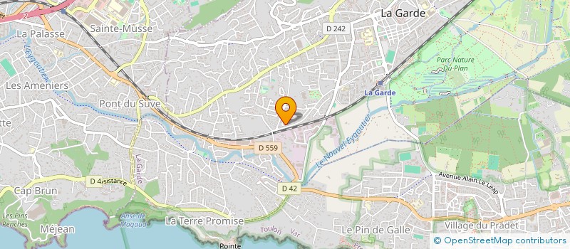 localisation de l'entreprise GLENCROSS à LA GARDE