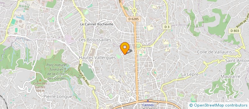 localisation de l'entreprise GLENDALE INV  CANNES