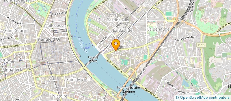 localisation de l'entreprise GLEP  BORDEAUX