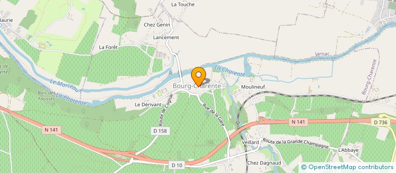 localisation de l'entreprise GLEPA LA BOURGADE à SIGOGNE
