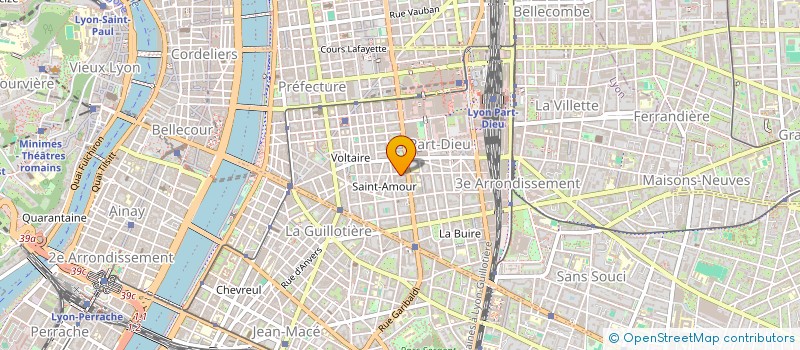 localisation de l'entreprise GLERANT  LYON