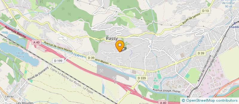 localisation de l'entreprise GLERMENES  PASSY