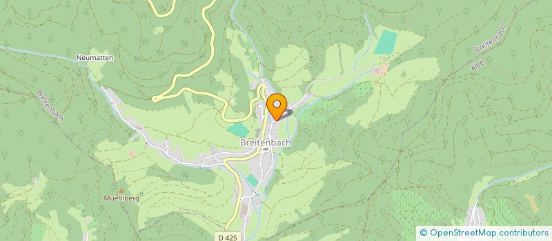 localisation de l'entreprise GLEX  BREITENBACH