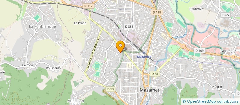 localisation de l'entreprise GLEYE CLAUDE ET CIE à AUSSILLON