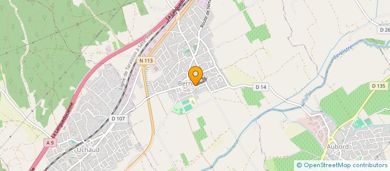 localisation de l'entreprise GLEYSE  BERNIS