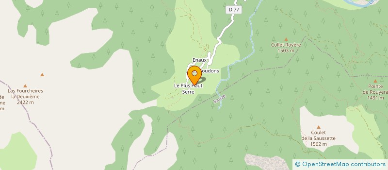 localisation de l'entreprise GLF  PEONE