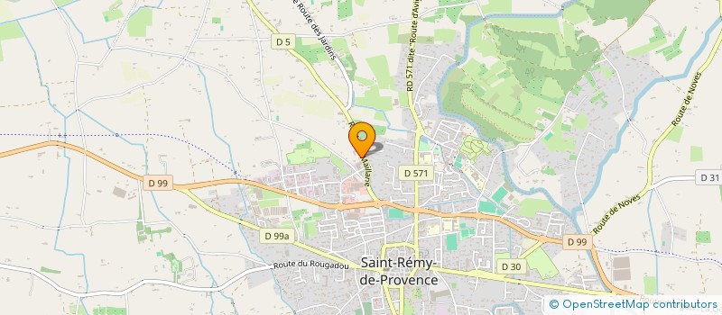 localisation de l'entreprise GLF  ST REMY DE PROVENCE
