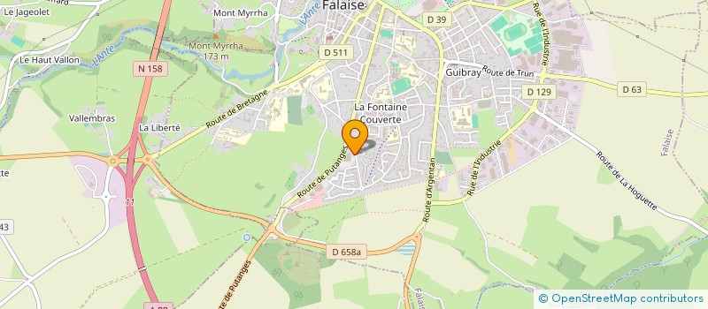 localisation de l'entreprise GLF IMMOBILIER  LA HOGUETTE