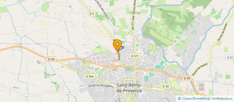 localisation de l'entreprise GLF MEDICA  ST REMY DE PROVENCE