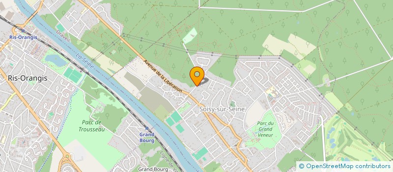 localisation de l'entreprise GLF VIANDES à SOISY-SUR-SEINE