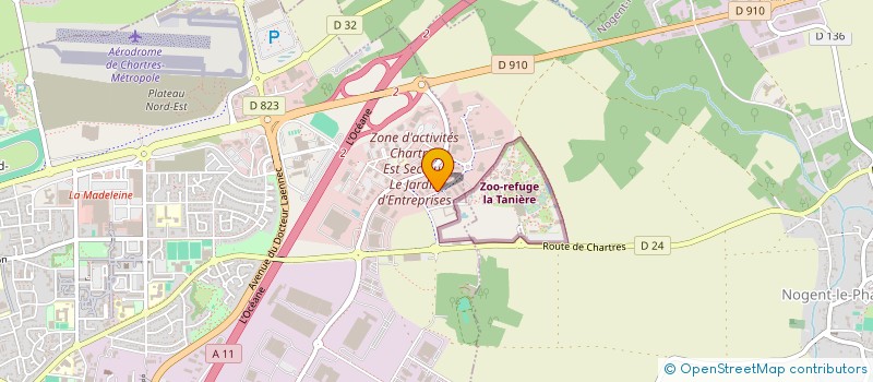 localisation de l'entreprise GLF2 PROMOTION à CHARTRES