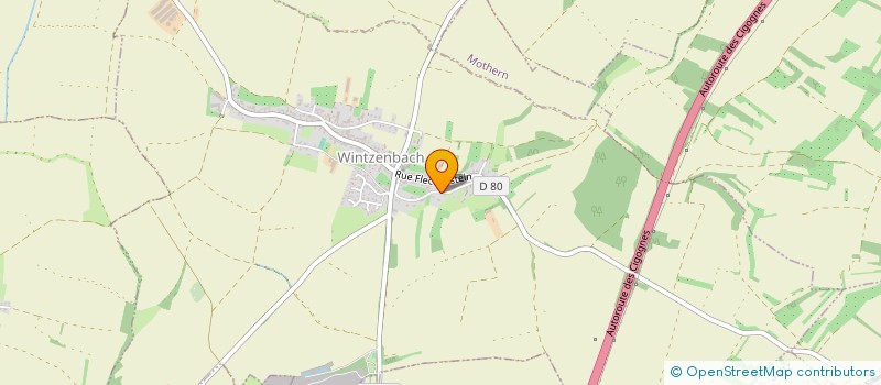 localisation de l'entreprise GLFM  WINTZENBACH