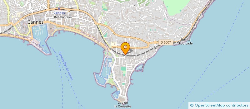 localisation de l'entreprise GLG à CANNES