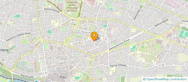 localisation de l'entreprise GLG à PAU