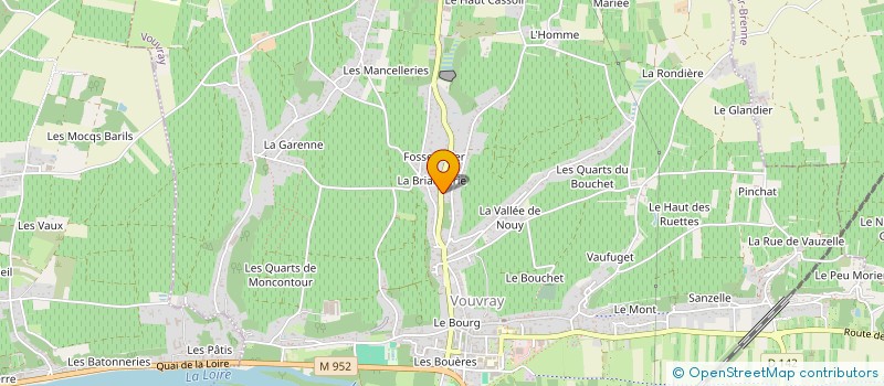 localisation de l'entreprise GLG  VERNOU-SUR-BRENNE