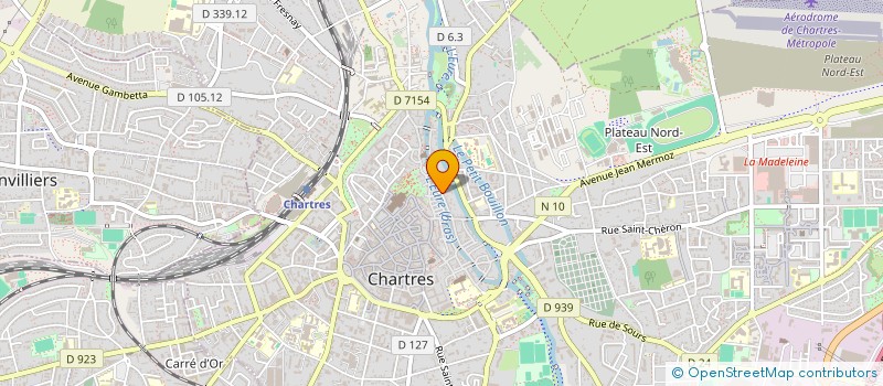 localisation de l'entreprise GLG EXPERTISE AUDIT ET CONSEILS à CHARTRES