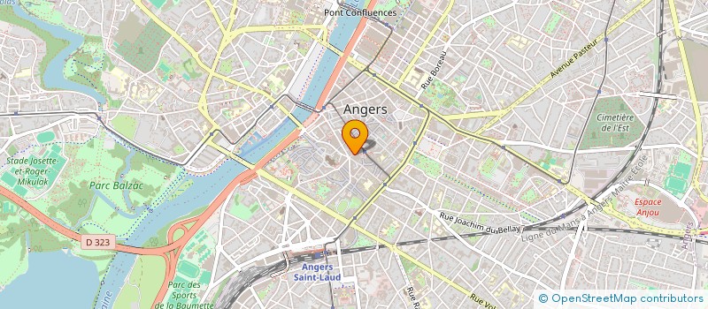 localisation de l'entreprise GLG QUALITE & DEVELOPPEMENT PERSONNEL  ANGERS