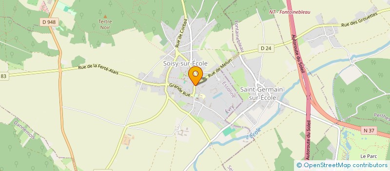 localisation de l'entreprise GLHF.IMMO  MENNECY