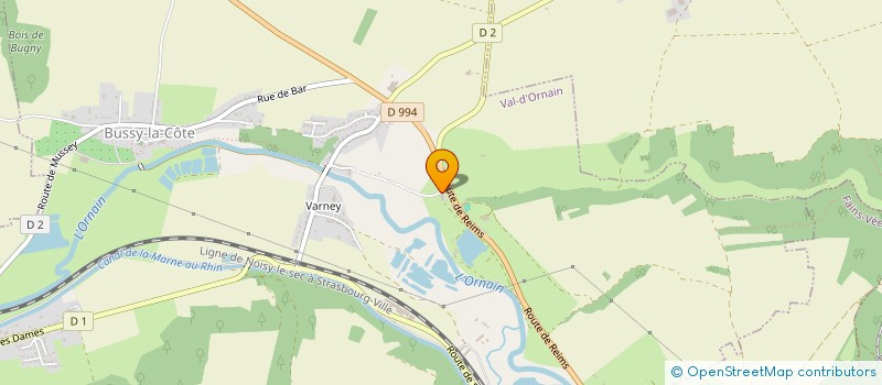 localisation de l'entreprise GLI AMICI DELLA FABBRICA à VAL-D'ORNAIN