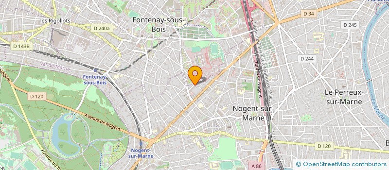 localisation de l'entreprise GLI COORDINATION à NOGENT-SUR-MARNE